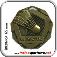 MEDAL ODLEWANY BADMINTON ZŁOTY/  K 01318   - badminton_medal[1].jpg